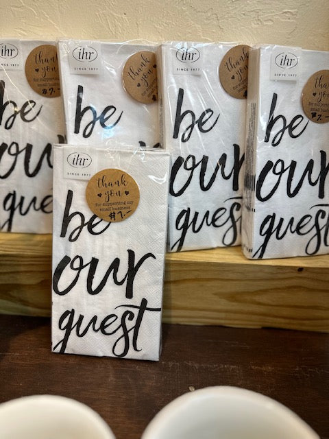 Paper Guest Towels 16 count - Be Our Guest