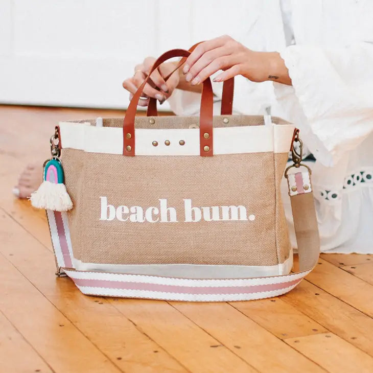 Beach Bum Jute Bag