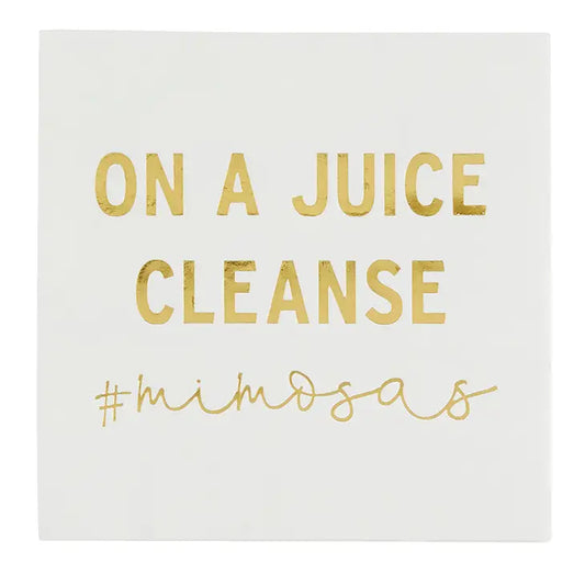 Cocktail Napkin - Juice Cleanse