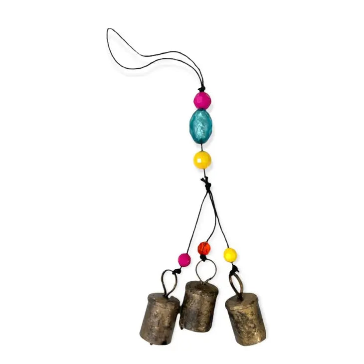 Beaded wind chime spring garden lawn bells housewarming gift